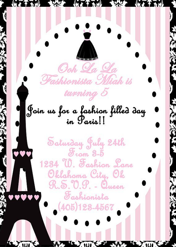 Printable Birthday Invitations For Teenage Girls Free 2017