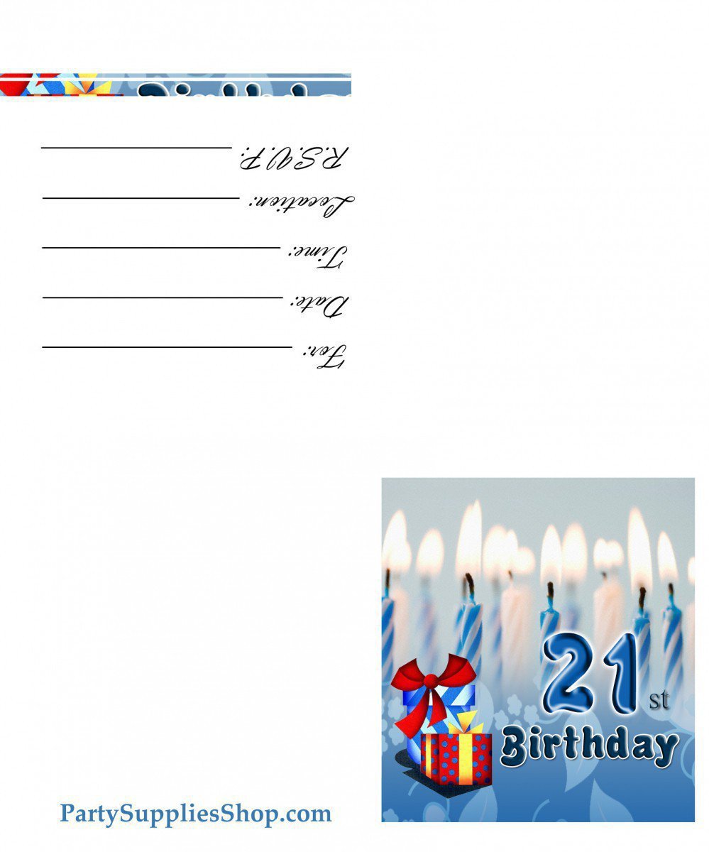 Printable Birthday Party Invitations Free 2016