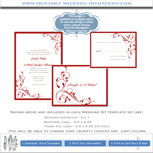 Printable Christmas Invitation Templates 2015