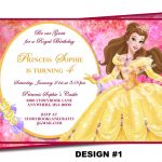 Printable Disney Birthday Invitations For Kids
