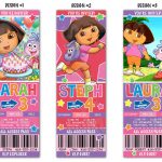 Free Printable Dora The Explorer Birthday Party Invitations