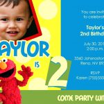 Printable Elmo Invitations