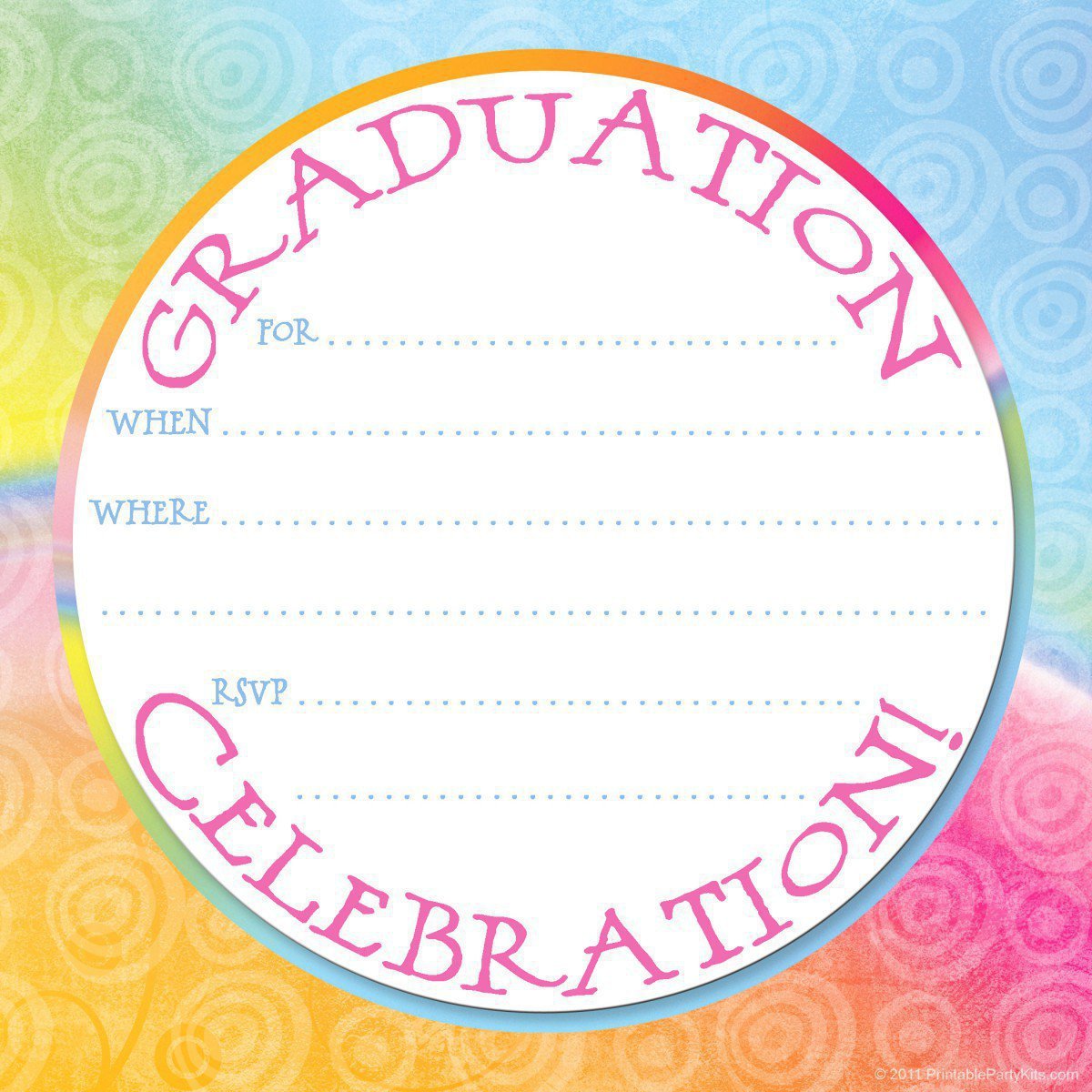 Printable Graduation Announcements 2012 Free