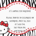 Printable Hello Kitty Party Invitations