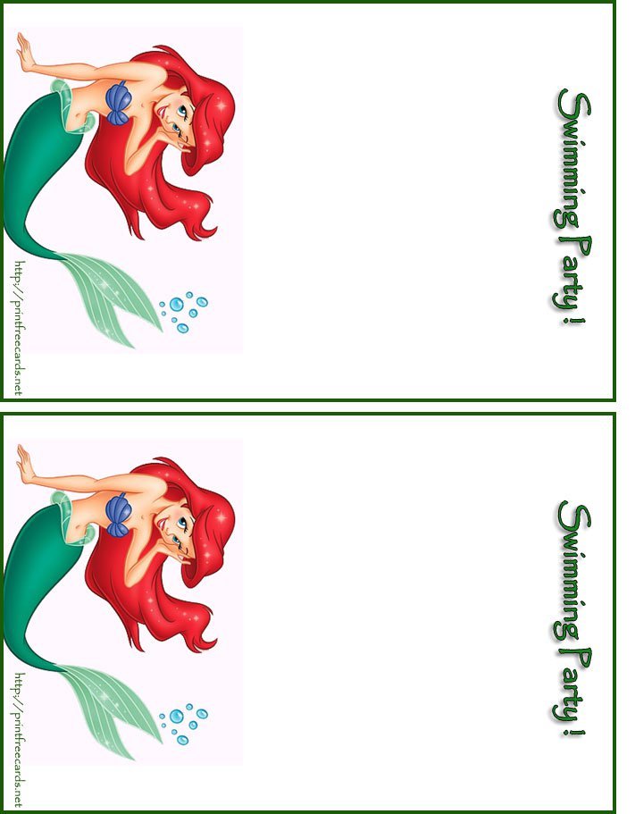 Printable Invitations For Kids Free 2017