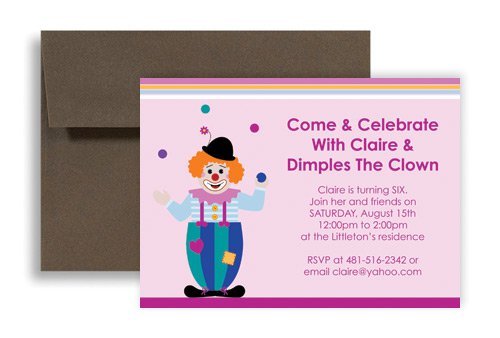 Printable Kids Birthday Party Invitations Templates 2018