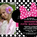 Minnie Mouse Printable Party Invitations