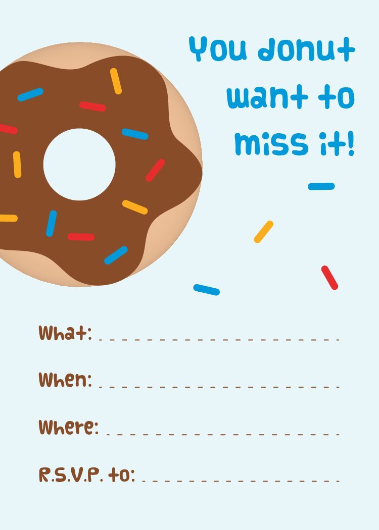 Printable Party Invitations