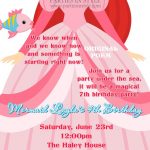 Printable Princess Invitation Template