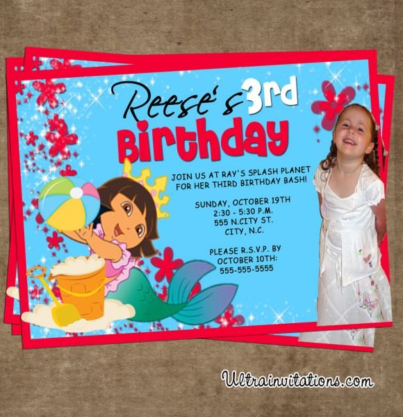 Printable Tinkerbell Invitation Cards 2016