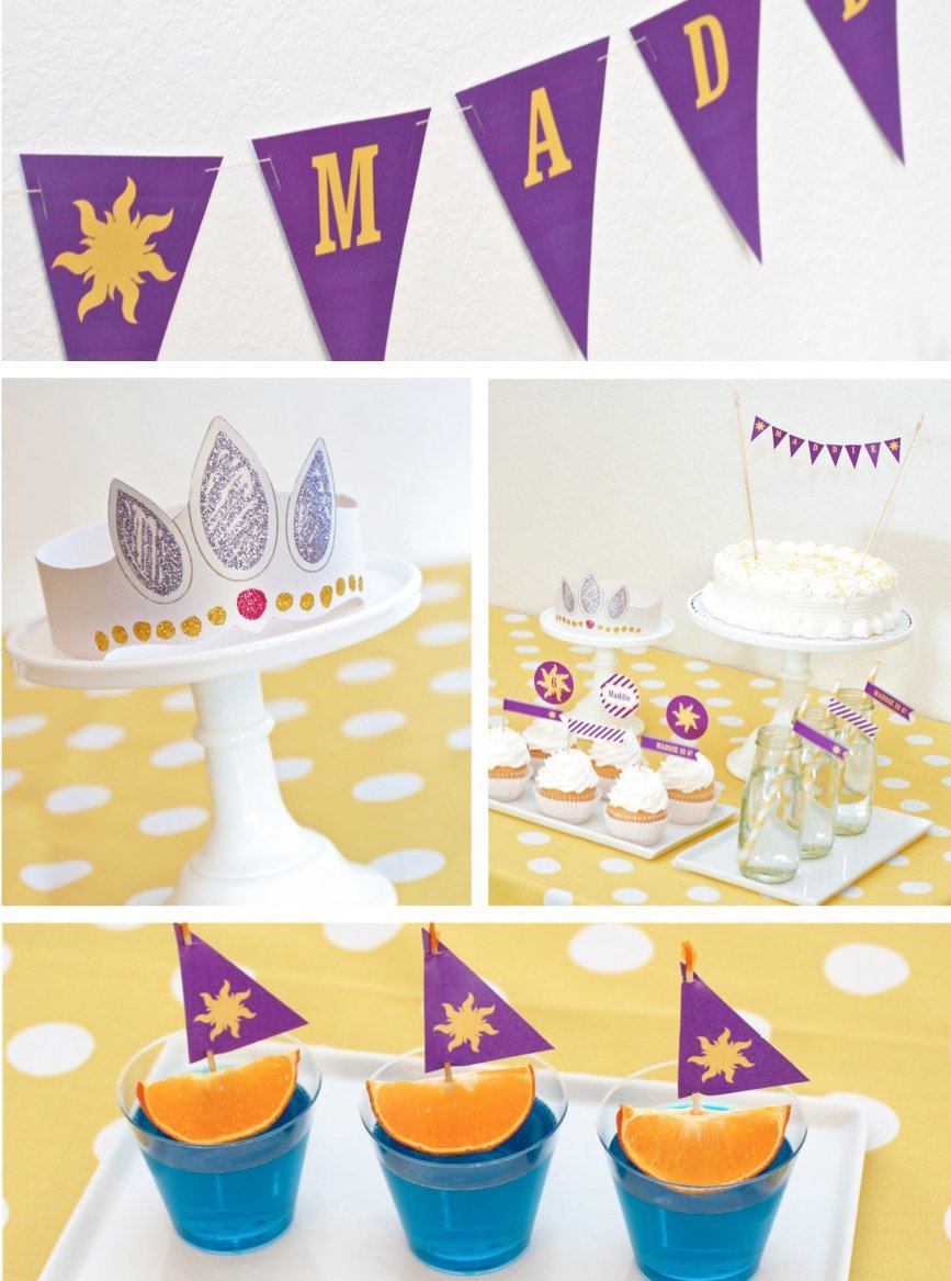 Rapunzel Printable Decorations