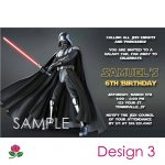 Star Wars Free Printable Party Invitations