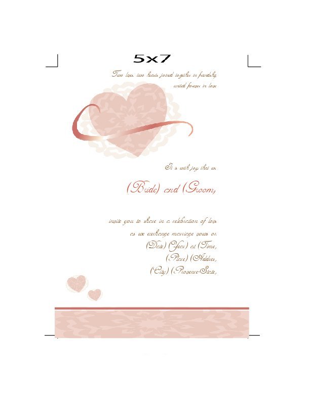 Wedding Invitations Printable Templates 2015