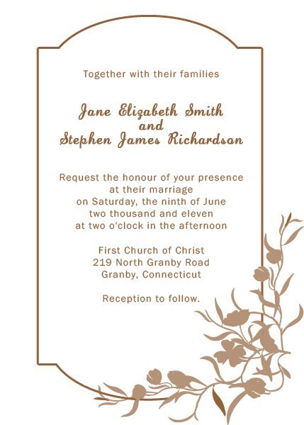 Wedding Invitations Printable Templates Free 2015