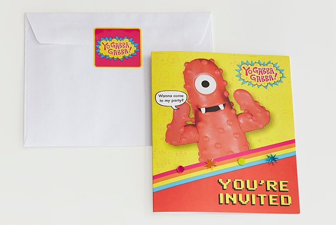 Yo Gabba Gabba Printable Invitations 2018