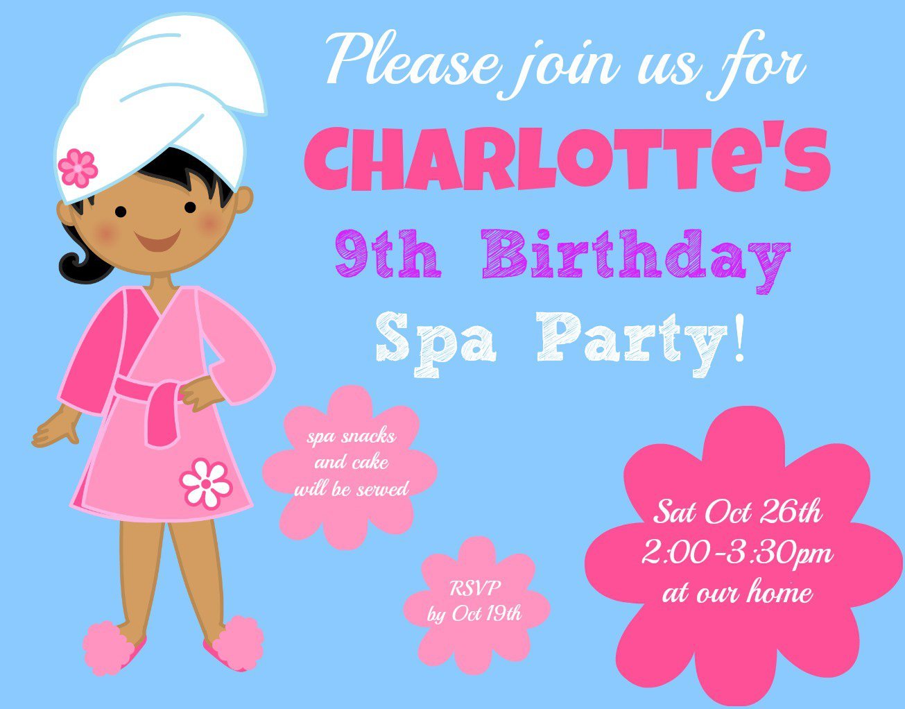 12 Year Old Birthday Party Invitation Ideas