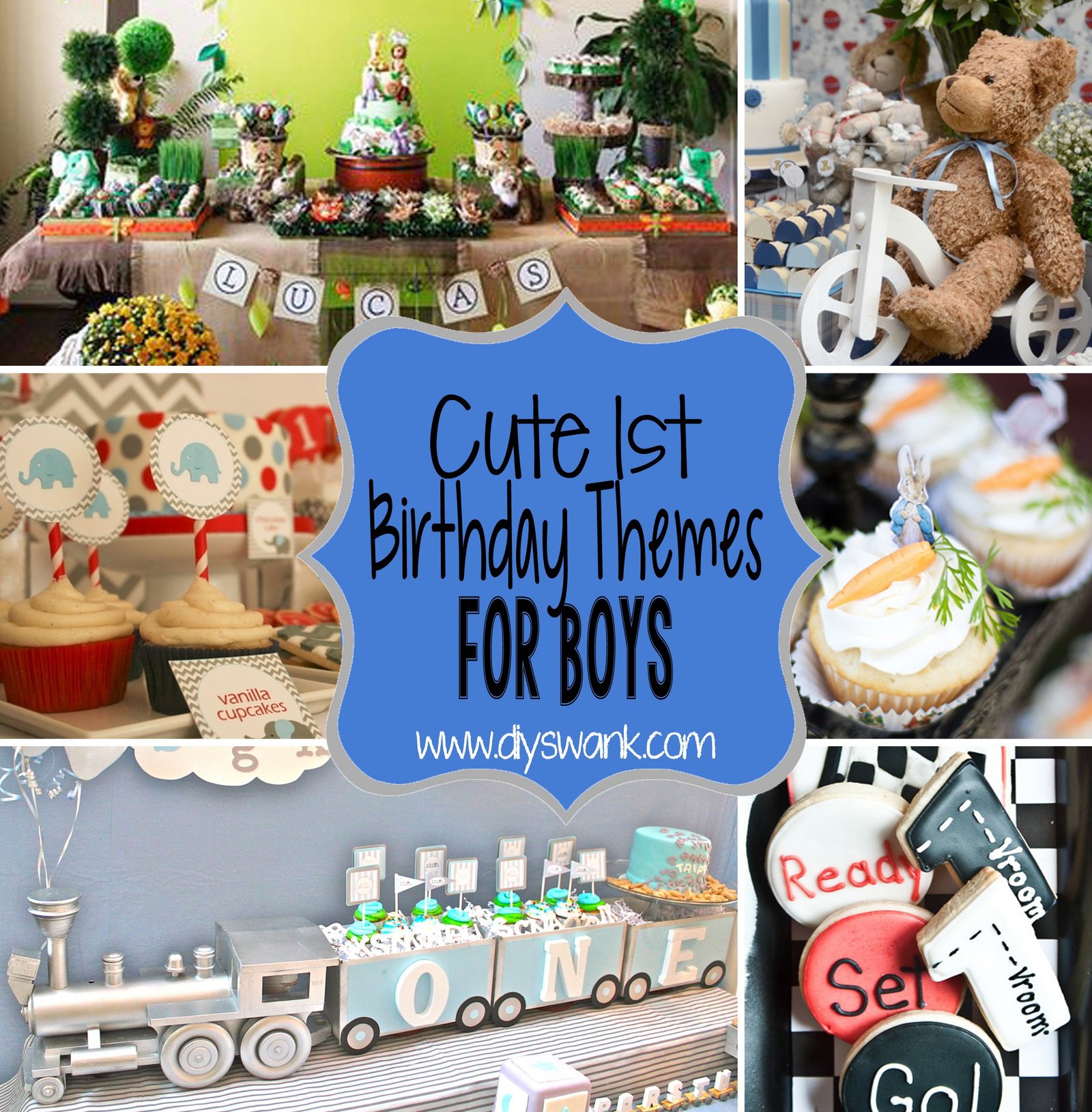 1st Birthday Party Ideas For Boys