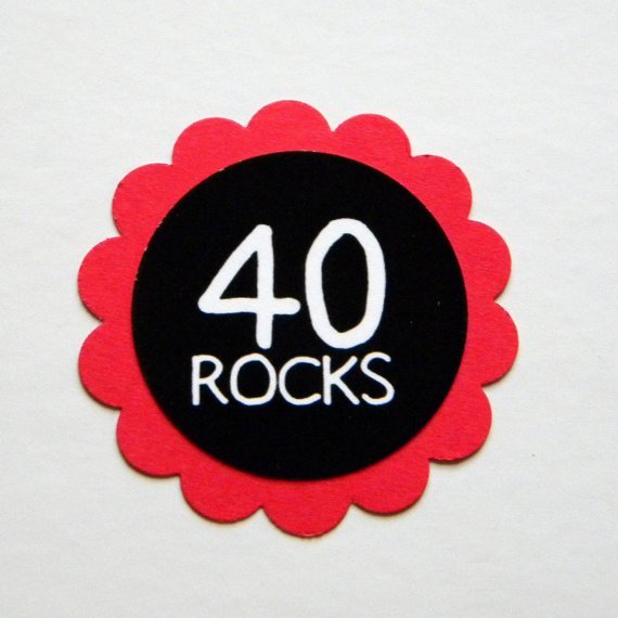 40th Birthday Printable Decorations