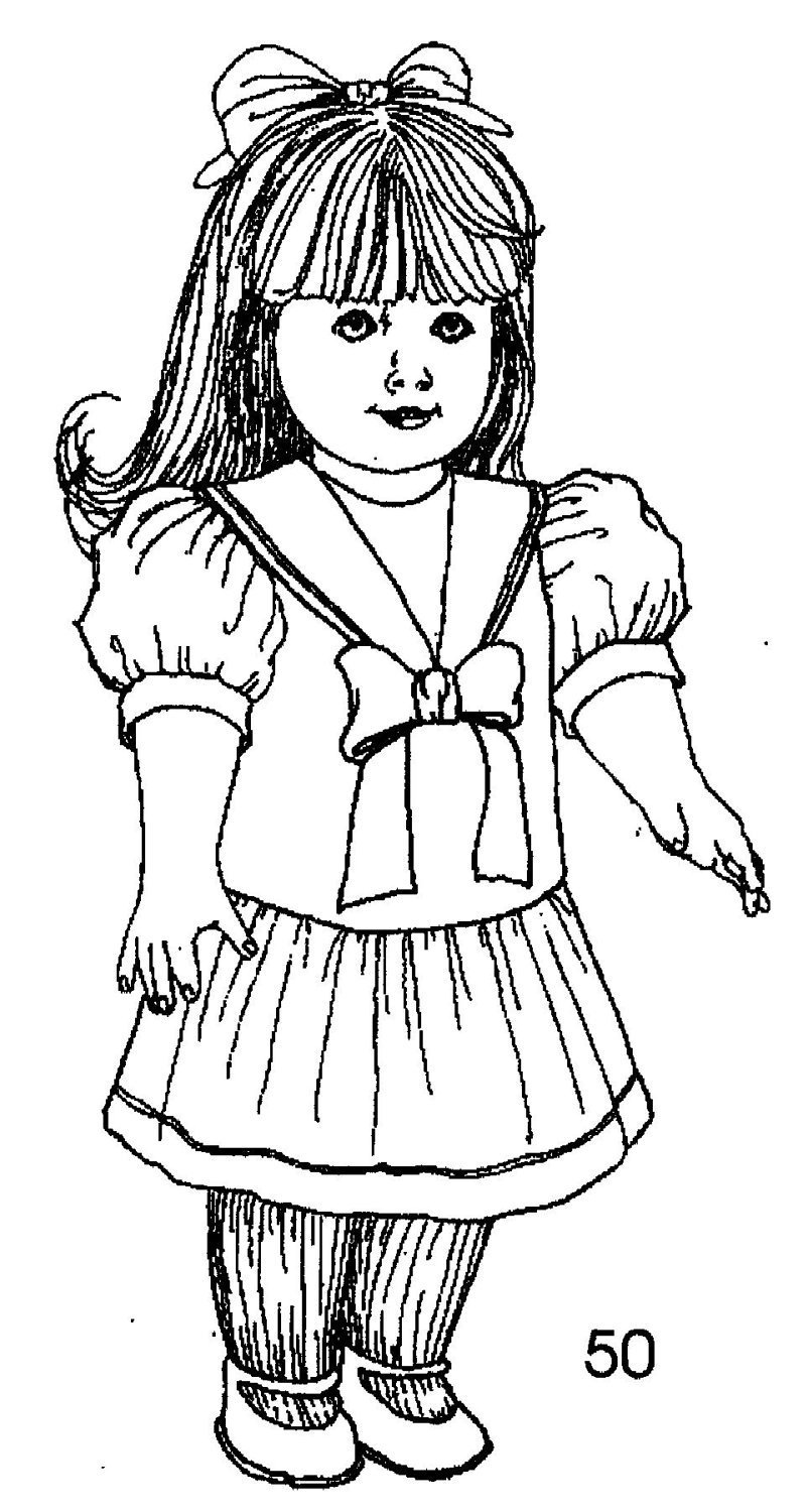 American Girl Doll Free Printable Coloring Pages