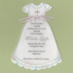 Baptism Dress Invitations Printable