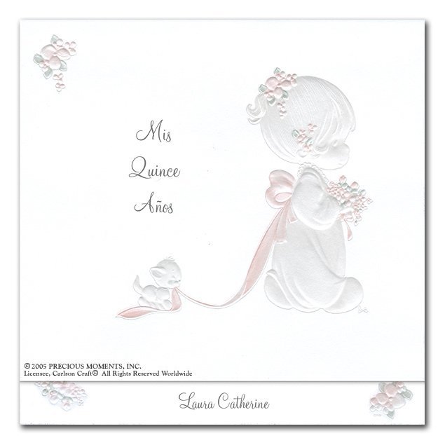 Beautiful Confirmation Border Printable Invitation