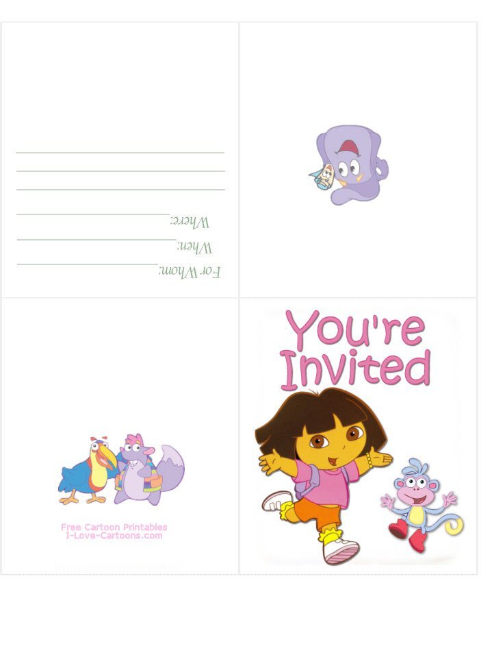 Birthday Invitation Cards Free