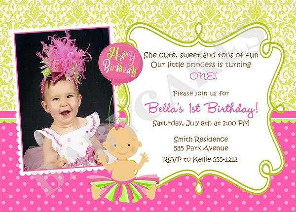 Birthday Invitation Text