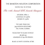 Business Luncheon Invitation Wording