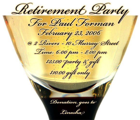 Create Printable Retirement Invitations