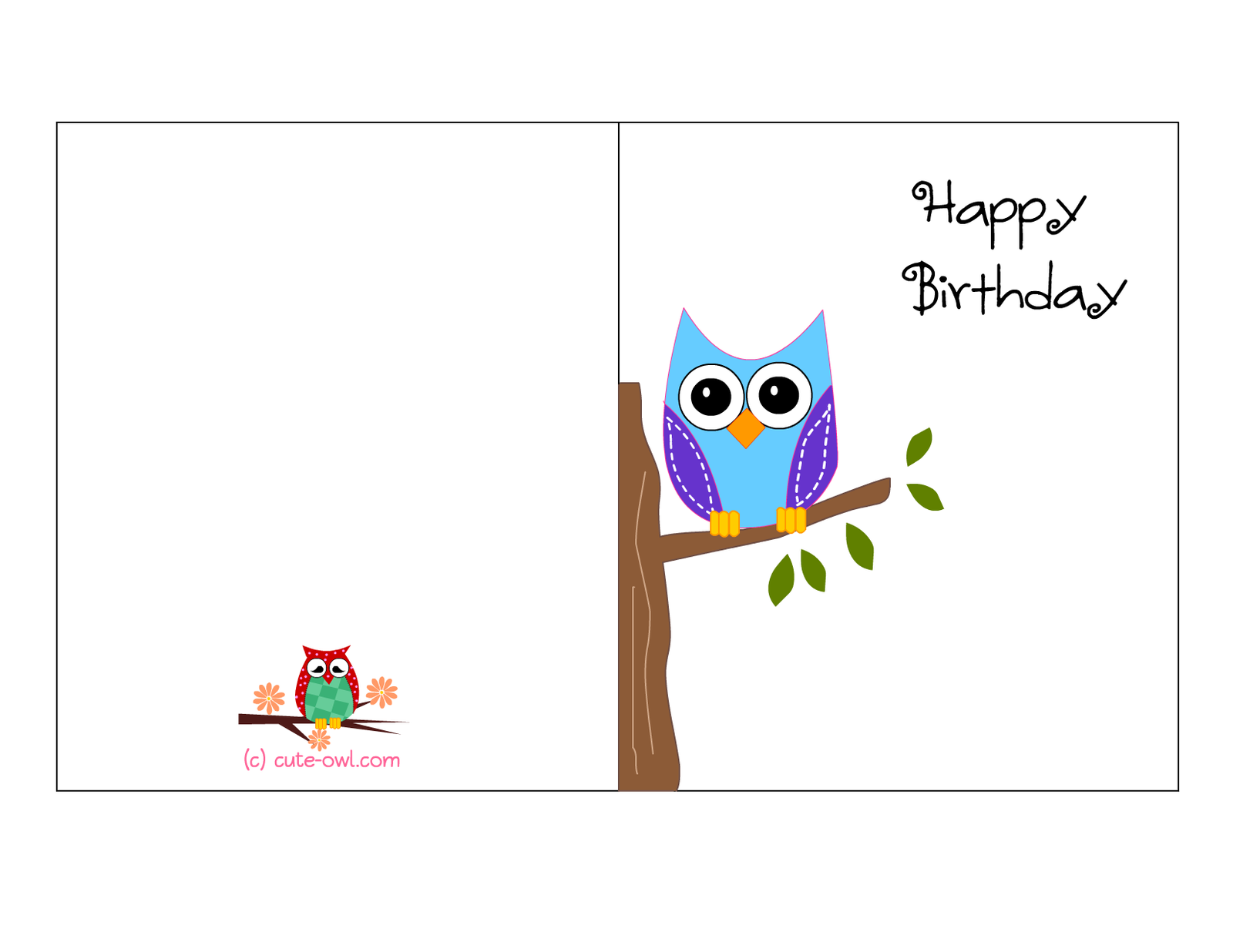 Cute Printable Birthday Cards