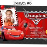 Disney Pixar Cars Invitations