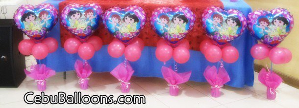 Dora The Explorer Centerpieces