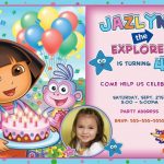 Dora The Explorer Invitations