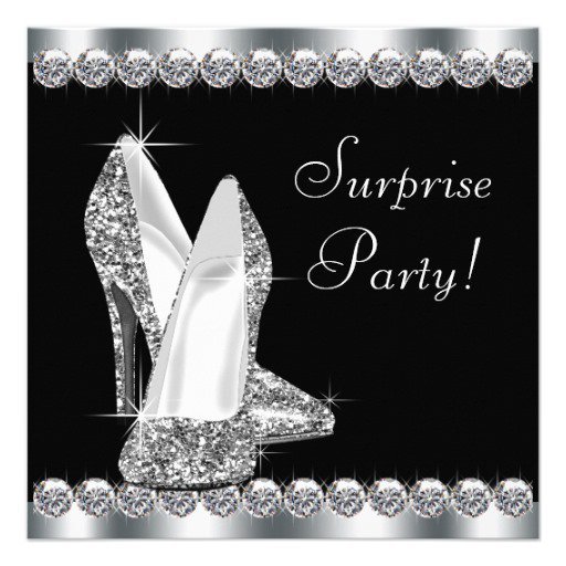 Elegant Birthday Invitation Cards