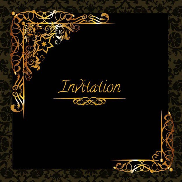 Elegant Party Invitation Templates Free