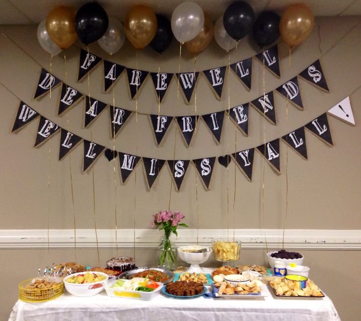 Fare Well Party Ideas