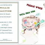 Fare Well Party Invitation Templates