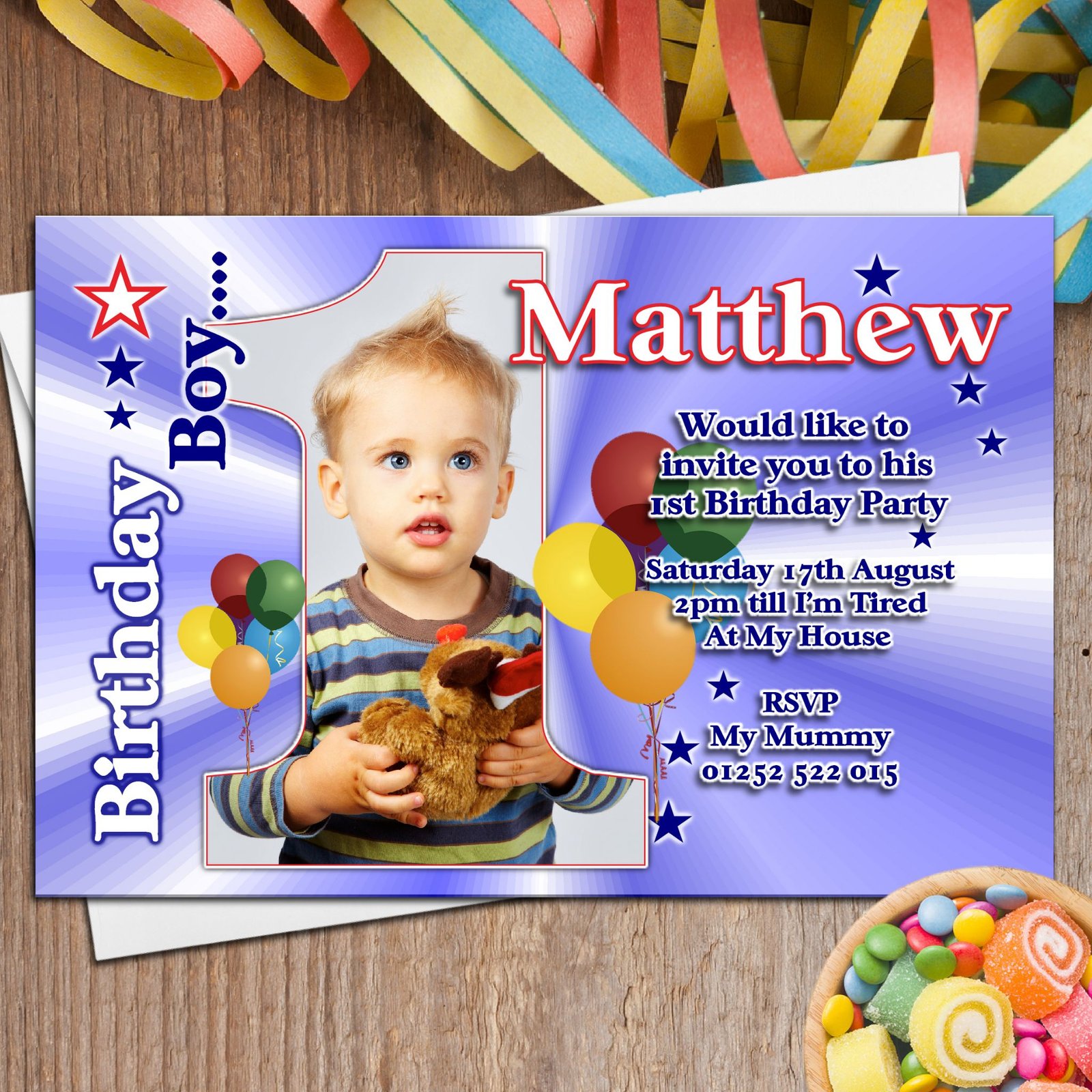 First Birthday Invitation Wording Samples