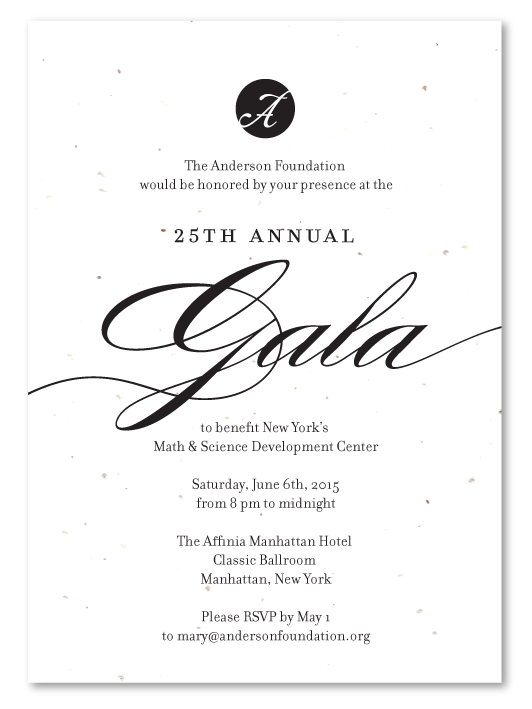 Formal Corporate Invitations