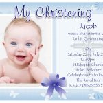 Baptism Invitation Templates For Word