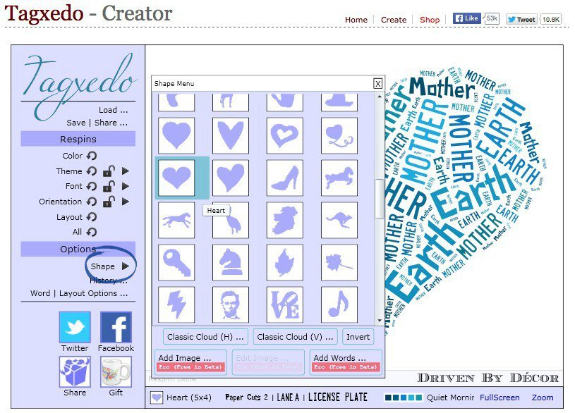Free Create Word Cloud