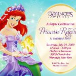 Princess Birthday Party Invitation Templates
