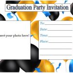 Free Graduation Invitation Templates For Word