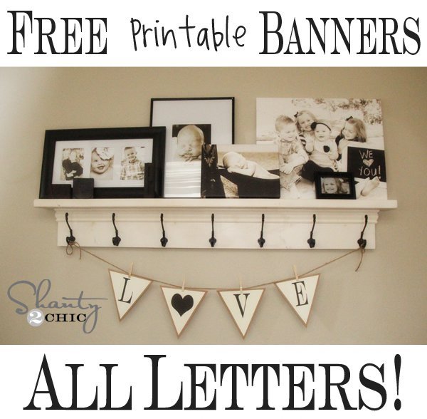 Free Happy Birthday Printable Banner Letters