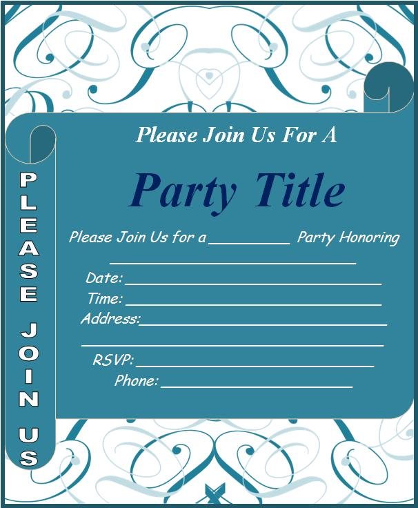 Free Invitation Card Templates