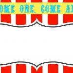 Carnival Invitation Printable Templates