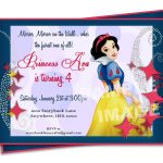Free Printable Disney Princess Birthday Party Invitations
