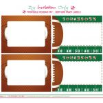 Free Printable Birthday Invitations Football