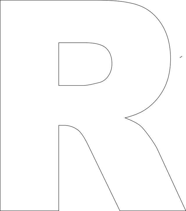 Free Printable Letter R