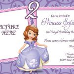 Free Printable Princess Sofia Invitations